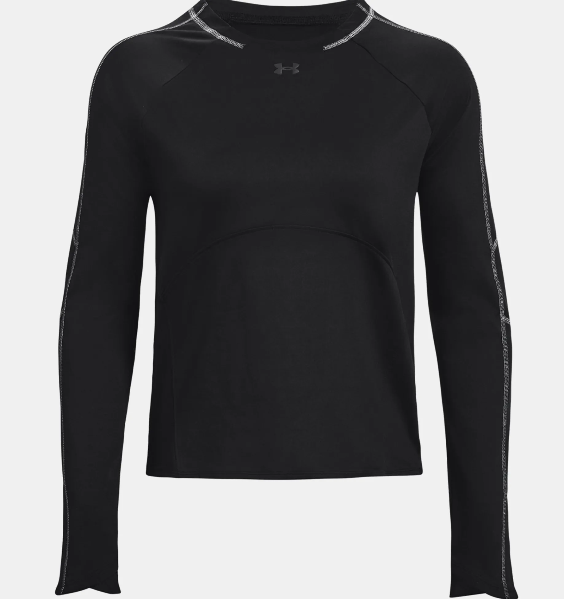 Best Sale Under Armour Maglia Ua Train Cold Weather Crew Da Donna Black / Jet Gray - 001