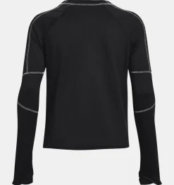 Best Sale Under Armour Maglia Ua Train Cold Weather Crew Da Donna Black / Jet Gray - 001