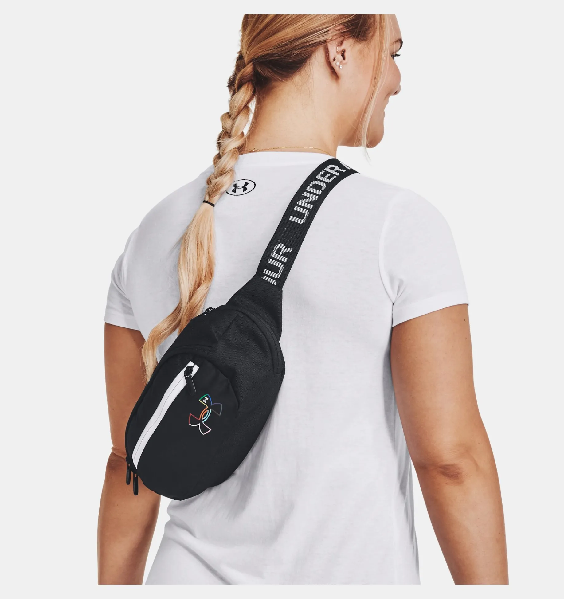 Cheap Under Armour Marsupio Ua Pride Flex Da Uomo Black / White - 001