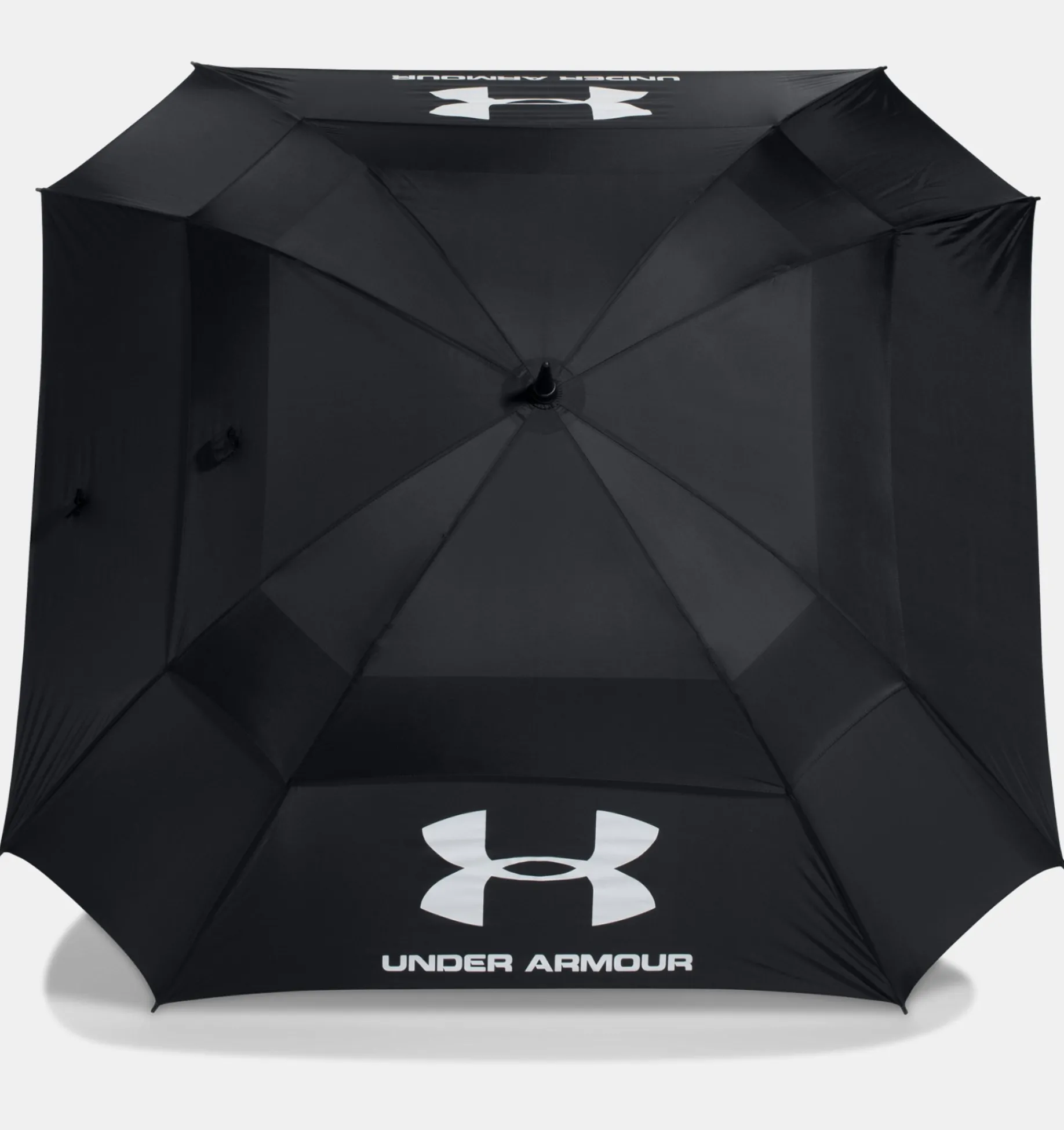 Store Under Armour Ombrello Da Golf Ua – Calotta Doppia Black / High-Vis Yellow - 001