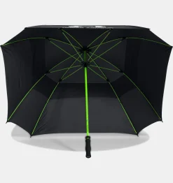 Store Under Armour Ombrello Da Golf Ua – Calotta Doppia Black / High-Vis Yellow - 001
