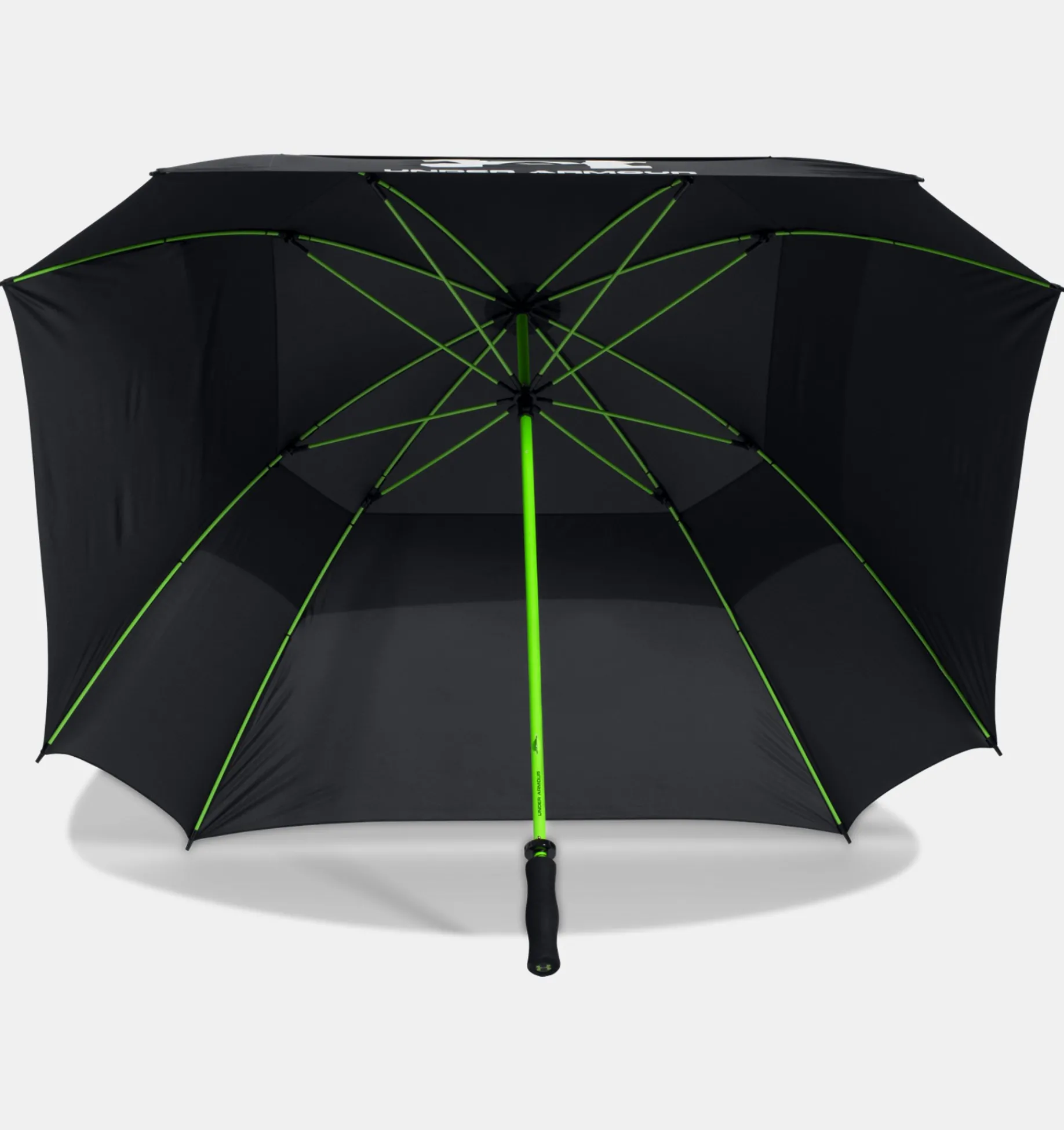 Store Under Armour Ombrello Da Golf Ua – Calotta Doppia Black / High-Vis Yellow - 001