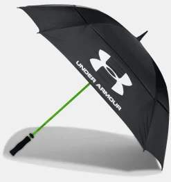Store Under Armour Ombrello Da Golf Ua – Calotta Doppia Black / High-Vis Yellow - 001