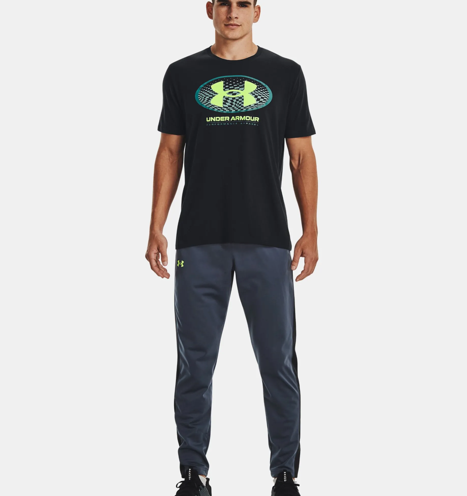 Cheap Under Armour Pantaloni Ua Brawler Da Uomo Downpour Gray / Black - 044