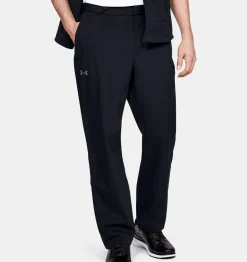 Hot Under Armour Pantaloni Ua Golf Rain Da Uomo Black / Pitch Gray - 001