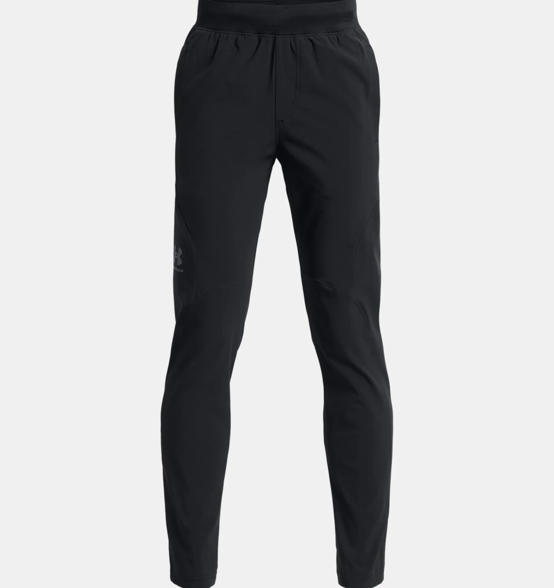 Clearance Under Armour Pantaloni Ua Unstoppable Tapered Da Ragazzo Black / Pitch Gray - 001