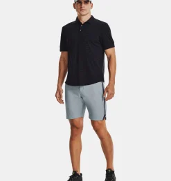 Discount Under Armour Polo Curry Micro Splash Da Uomo Black / Downpour Gray - 001