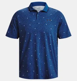 Flash Sale Under Armour Polo Ua Iso-Chill Edge Da Uomo Blue Mirage / Midnight Navy - 471