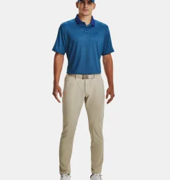 Flash Sale Under Armour Polo Ua Performance 3.0 Printed Da Uomo Blue Mirage / Glacier Blue - 471