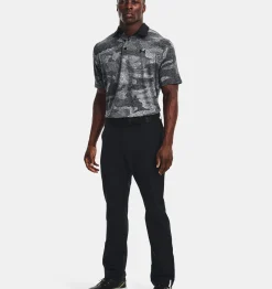 Hot Under Armour Polo Ua Playoff 2.0 Jacquard Da Uomo Black / White - 001