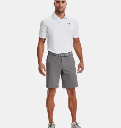 Store Under Armour Polo Ua T2G Da Uomo White / Pitch Gray - 100