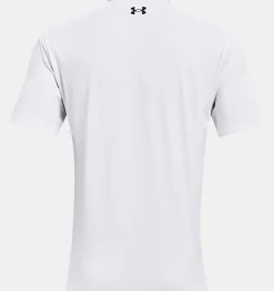 Store Under Armour Polo Ua T2G Da Uomo White / Pitch Gray - 100