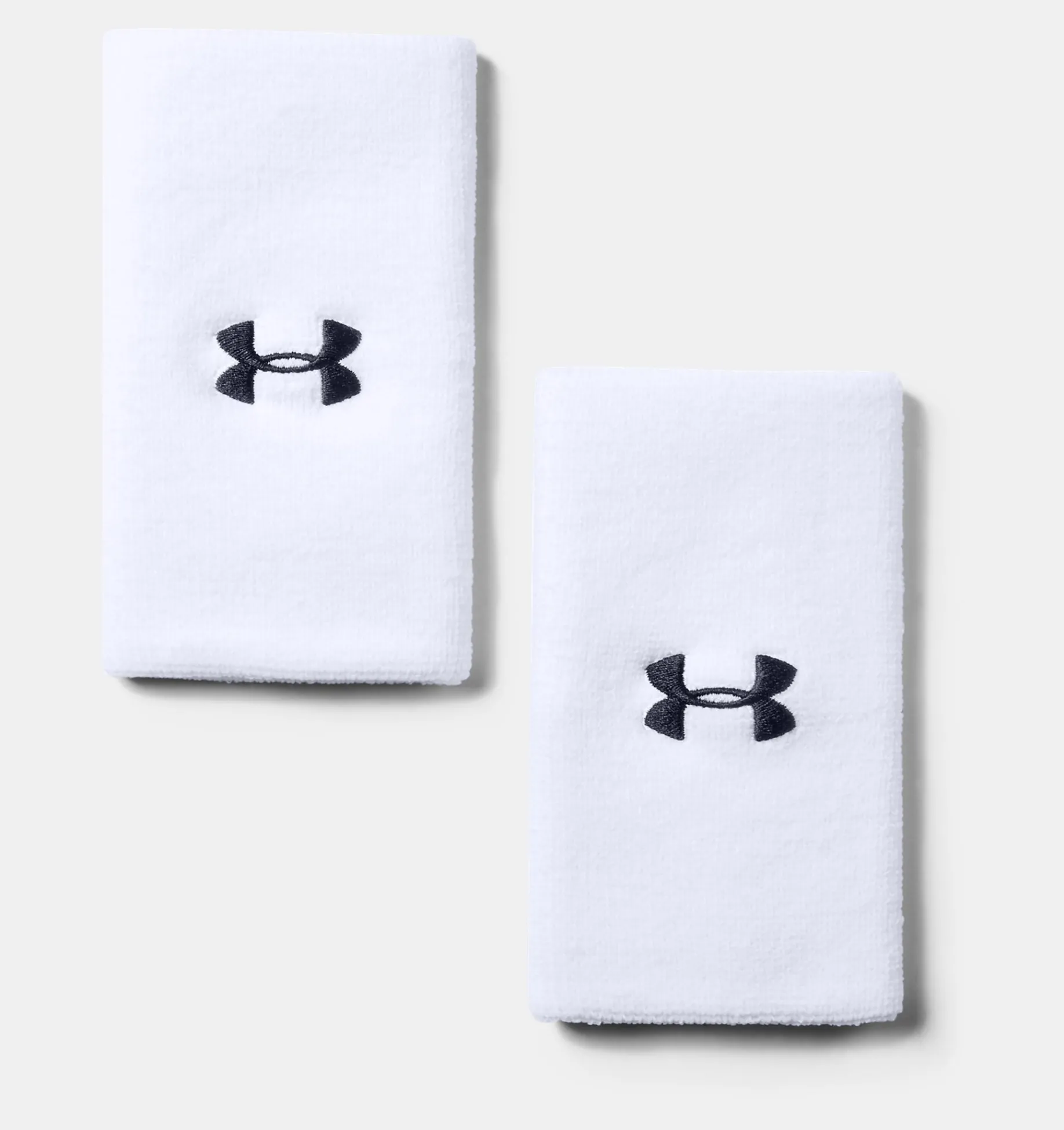 Discount Under Armour Polsiera Ua Performance 15 Cm - Confezione Da 2 Pezzi White / Black - 100