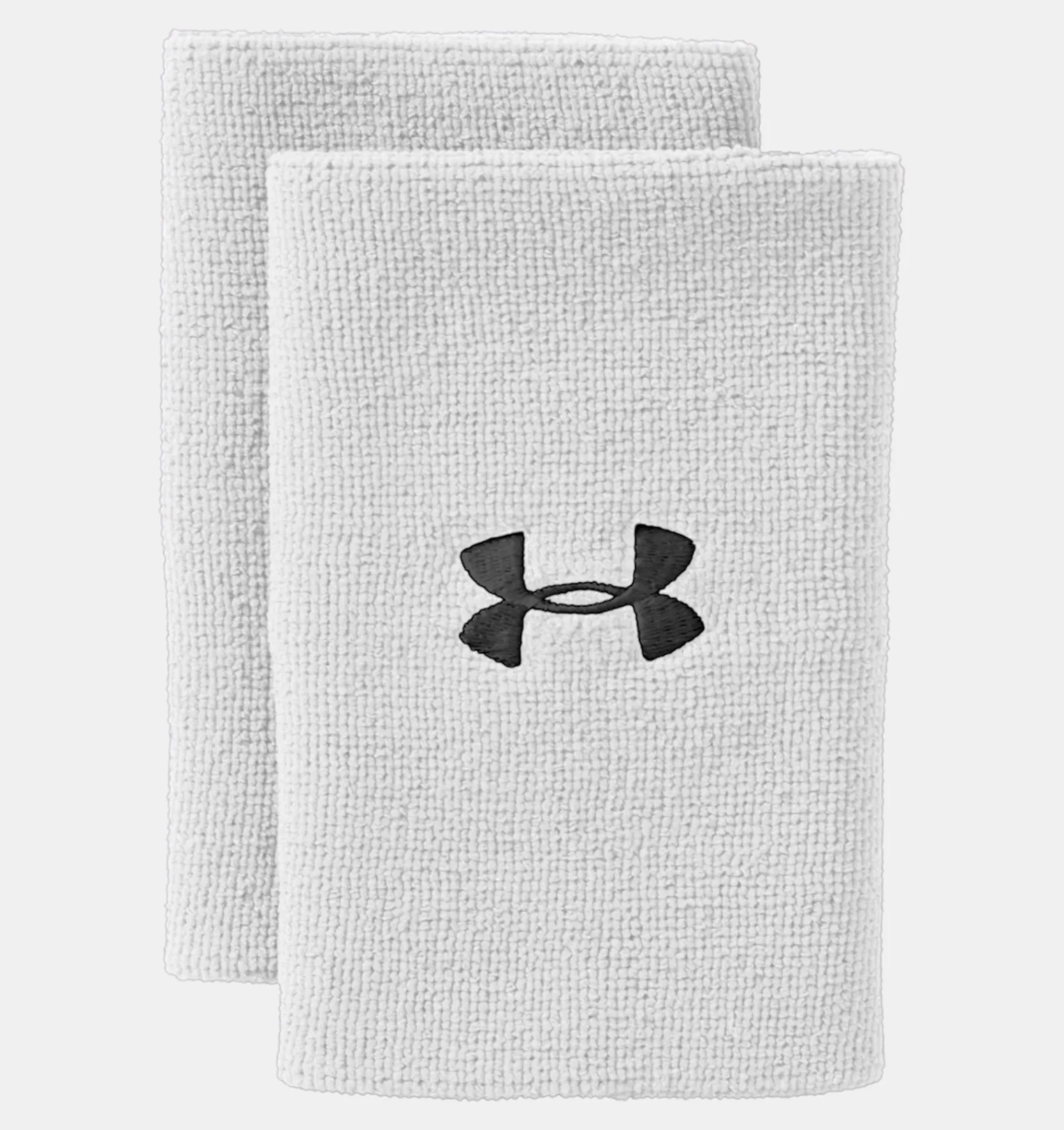 Discount Under Armour Polsiera Ua Performance 15 Cm - Confezione Da 2 Pezzi White / Black - 100