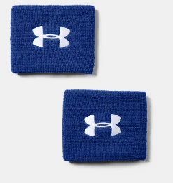 Shop Under Armour Polsino Ua 8 Cm Performance Da Uomo - Confezione Da 2 Royal / White - 400