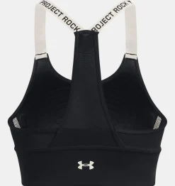 Best Sale Under Armour Reggiseno Sportivo Project Rock Infinity Mid Da Donna Black / Ivory - 002