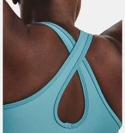 Cheap Under Armour Reggiseno Sportivo Ua Crossback Mid Da Donna Glacier Blue / White - 433