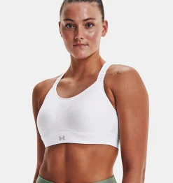 Best Sale Under Armour Reggiseno Sportivo Ua Infinity High Da Donna White / Halo Gray - 100