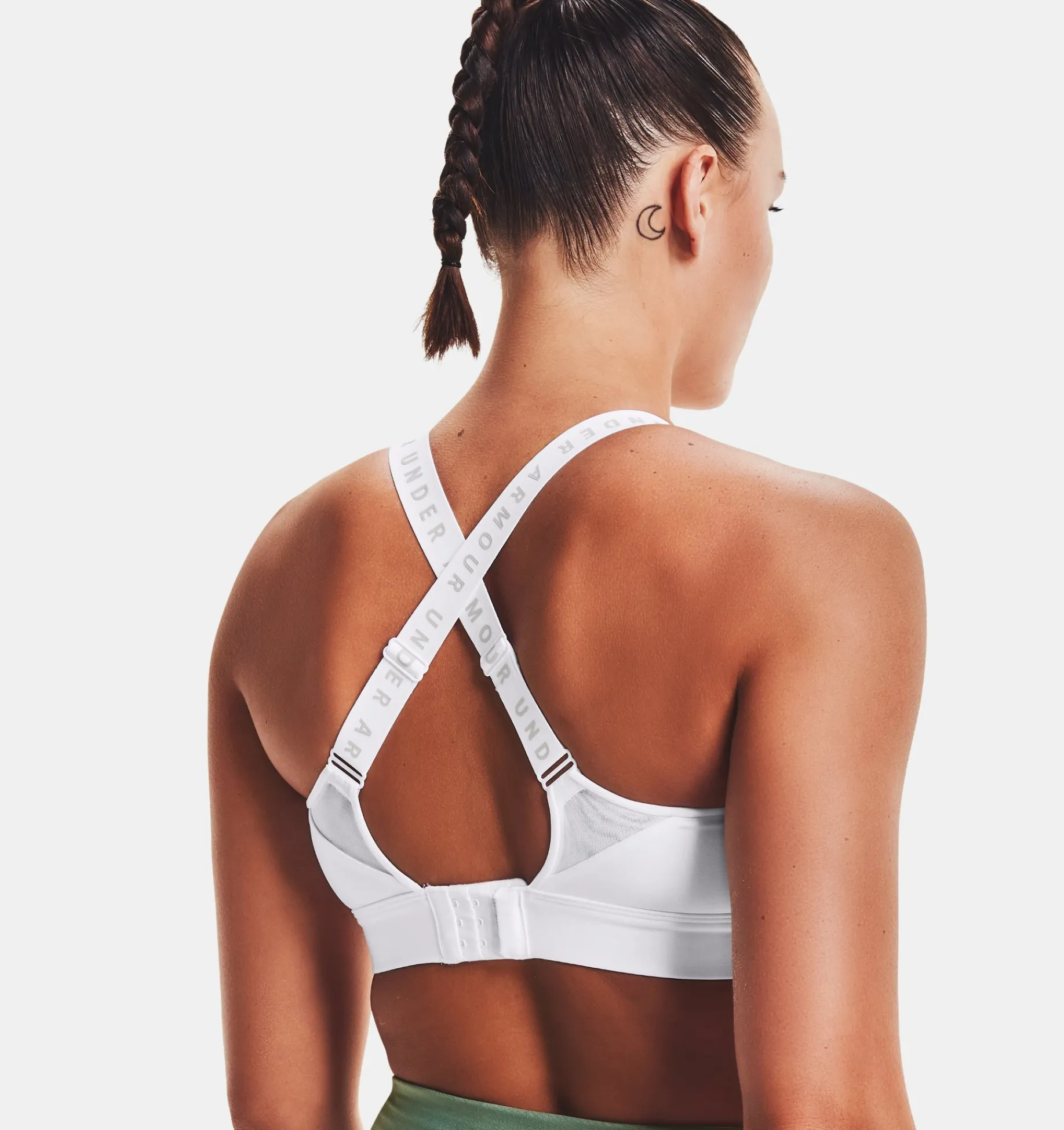 Best Sale Under Armour Reggiseno Sportivo Ua Infinity High Da Donna White / Halo Gray - 100