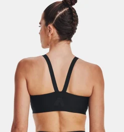 Fashion Under Armour Reggiseno Sportivo Ua Infinity Mid High Neck Shine Da Donna Black / White - 001