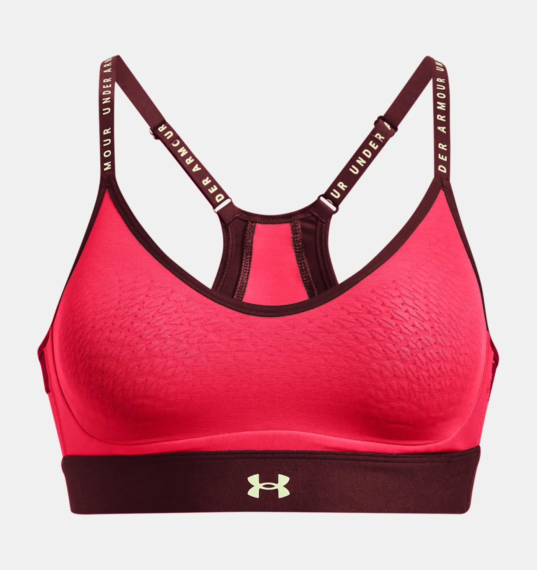 Cheap Under Armour Reggiseno Sportivo Ua Infinity Low Da Donna Radio Red / Chestnut Red - 890