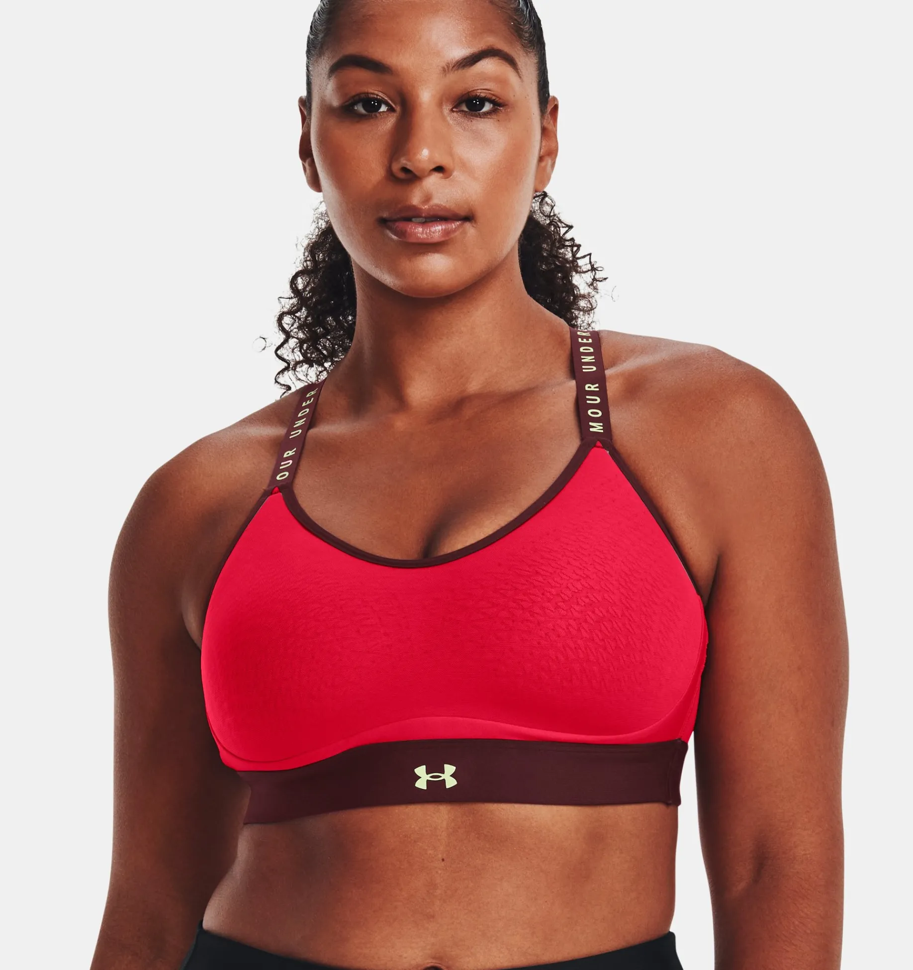 Cheap Under Armour Reggiseno Sportivo Ua Infinity Low Da Donna Radio Red / Chestnut Red - 890