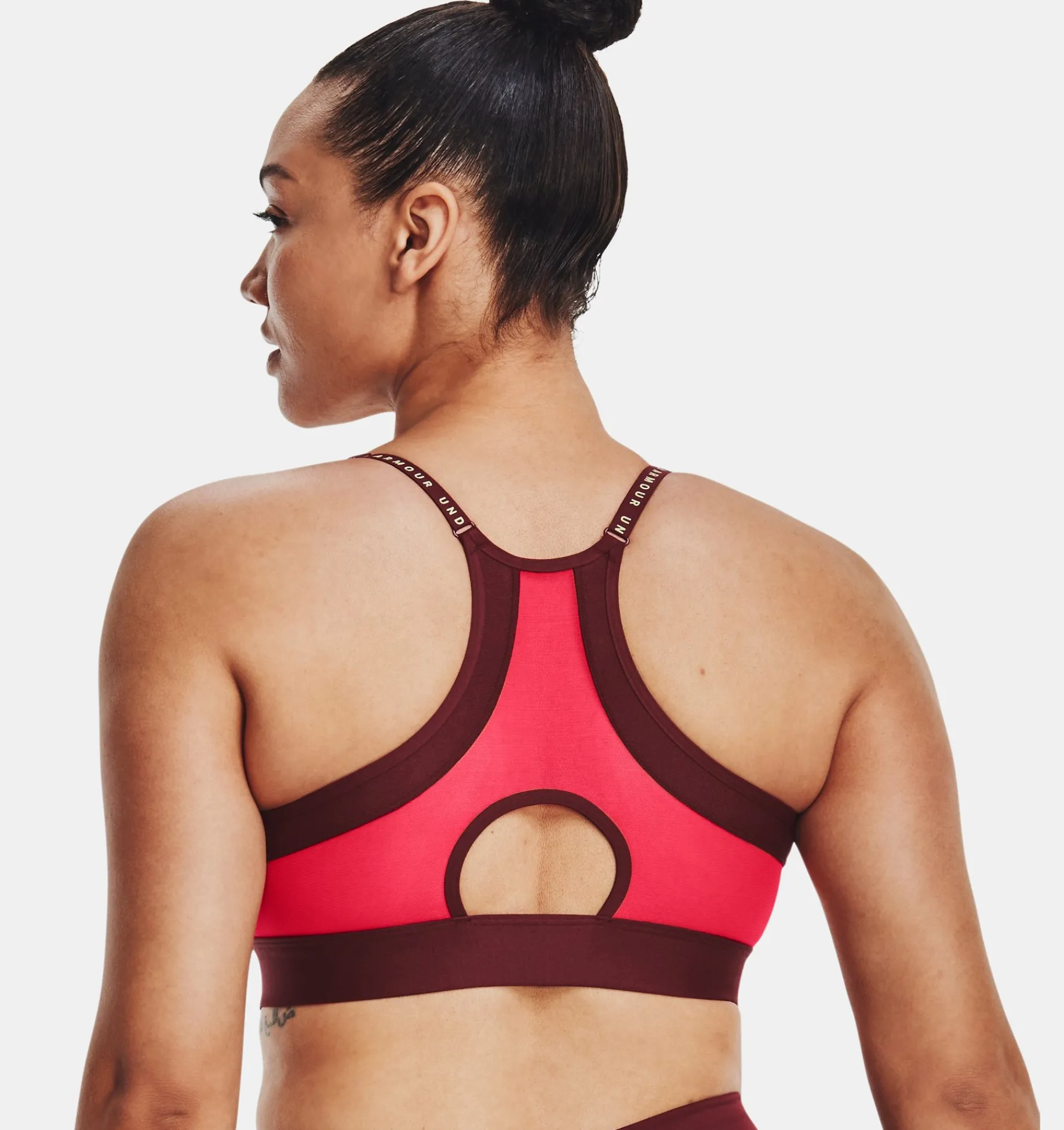 Cheap Under Armour Reggiseno Sportivo Ua Infinity Low Da Donna Radio Red / Chestnut Red - 890