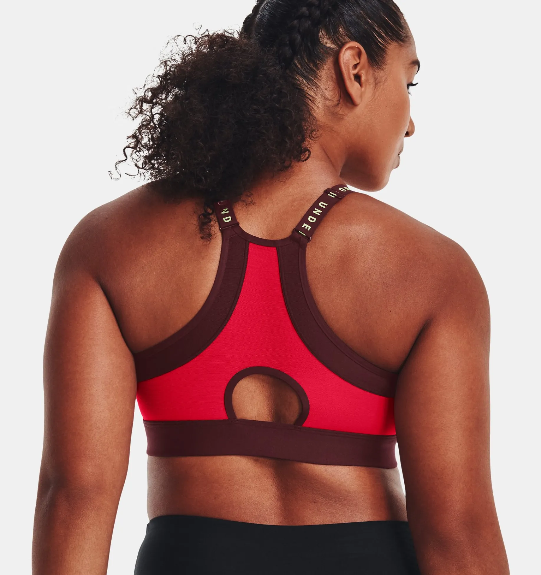 Cheap Under Armour Reggiseno Sportivo Ua Infinity Low Da Donna Radio Red / Chestnut Red - 890