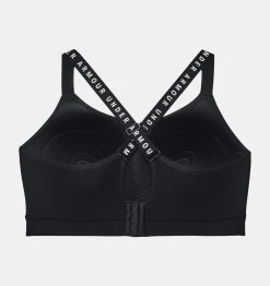Discount Under Armour Reggiseno Sportivo Ua Infinity Mid Covered Da Donna Black / White - 001