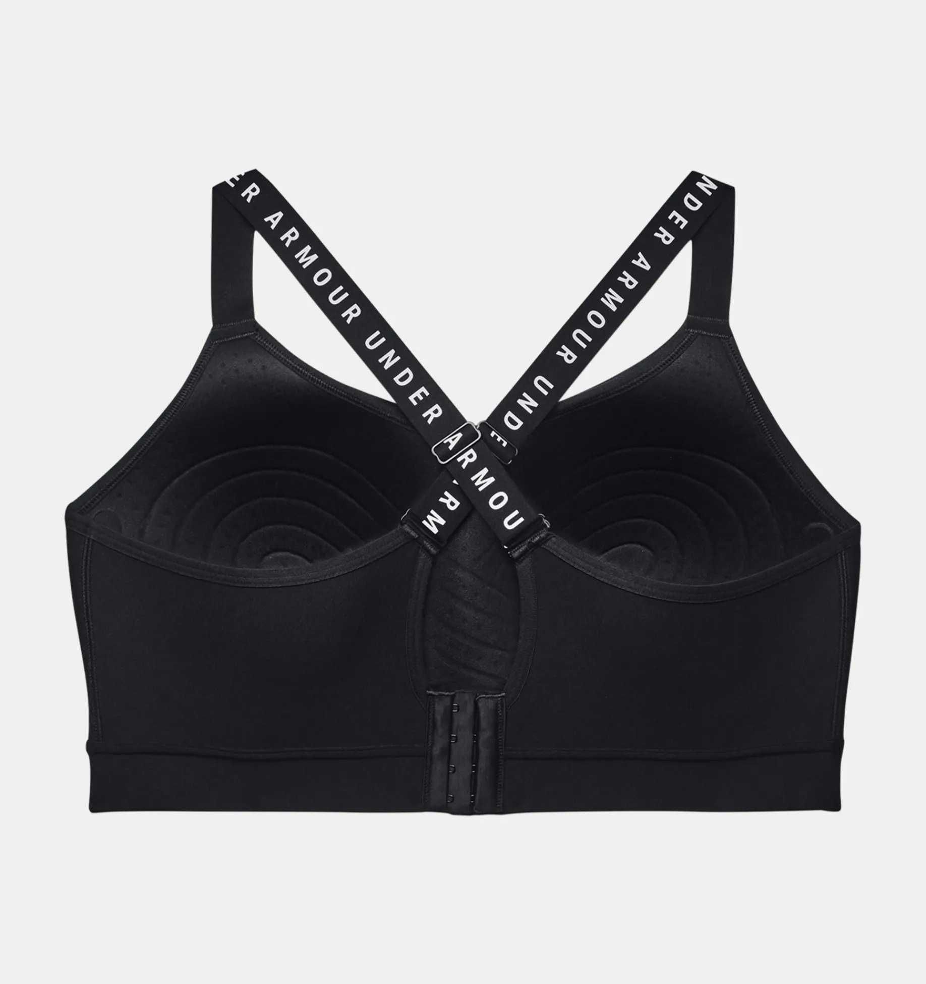 Discount Under Armour Reggiseno Sportivo Ua Infinity Mid Covered Da Donna Black / White - 001