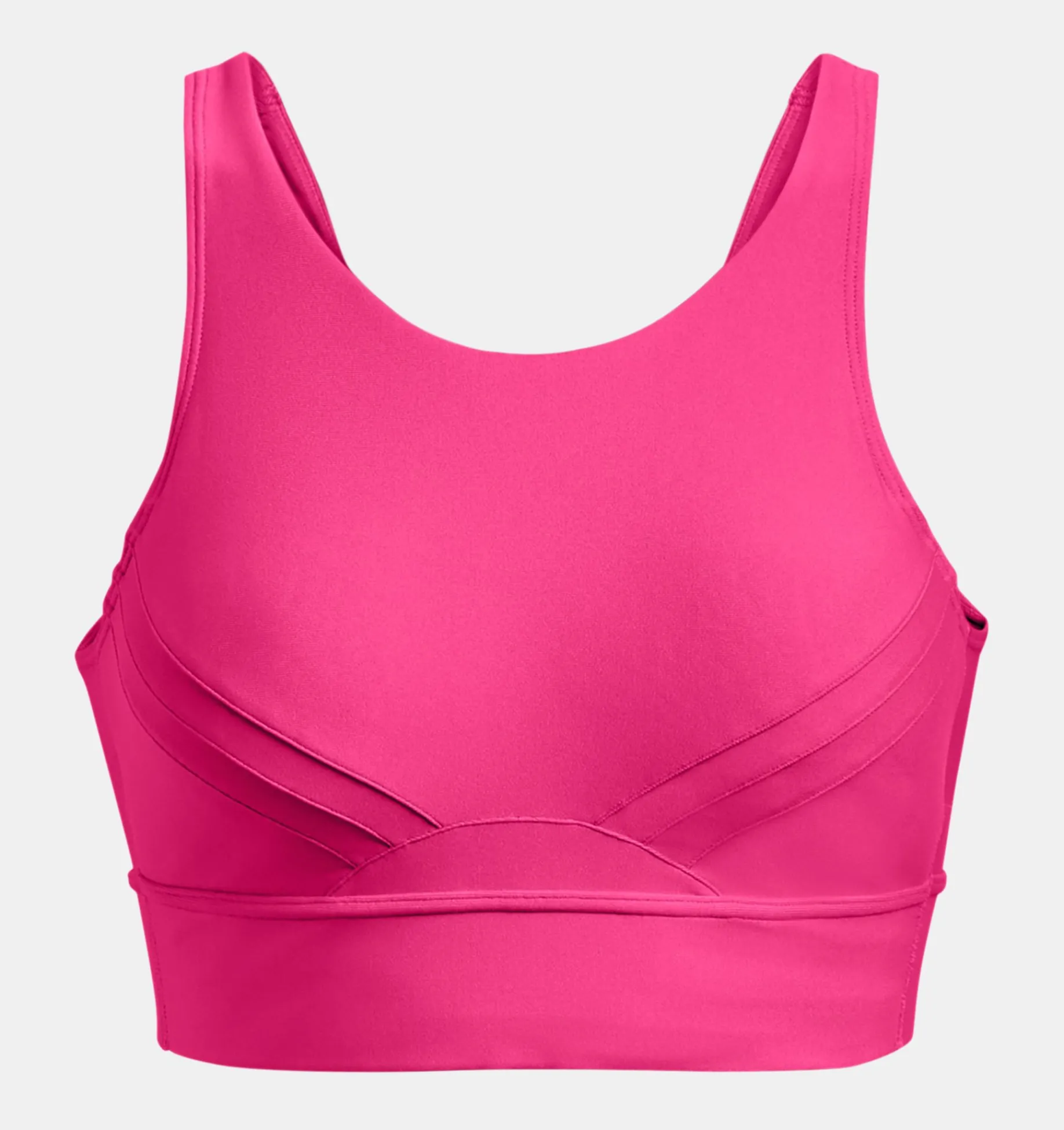 Cheap Under Armour Reggiseno Sportivo Ua Infinity Mid Pintuck Da Donna Bubble Gum / Metallic Silver - 634