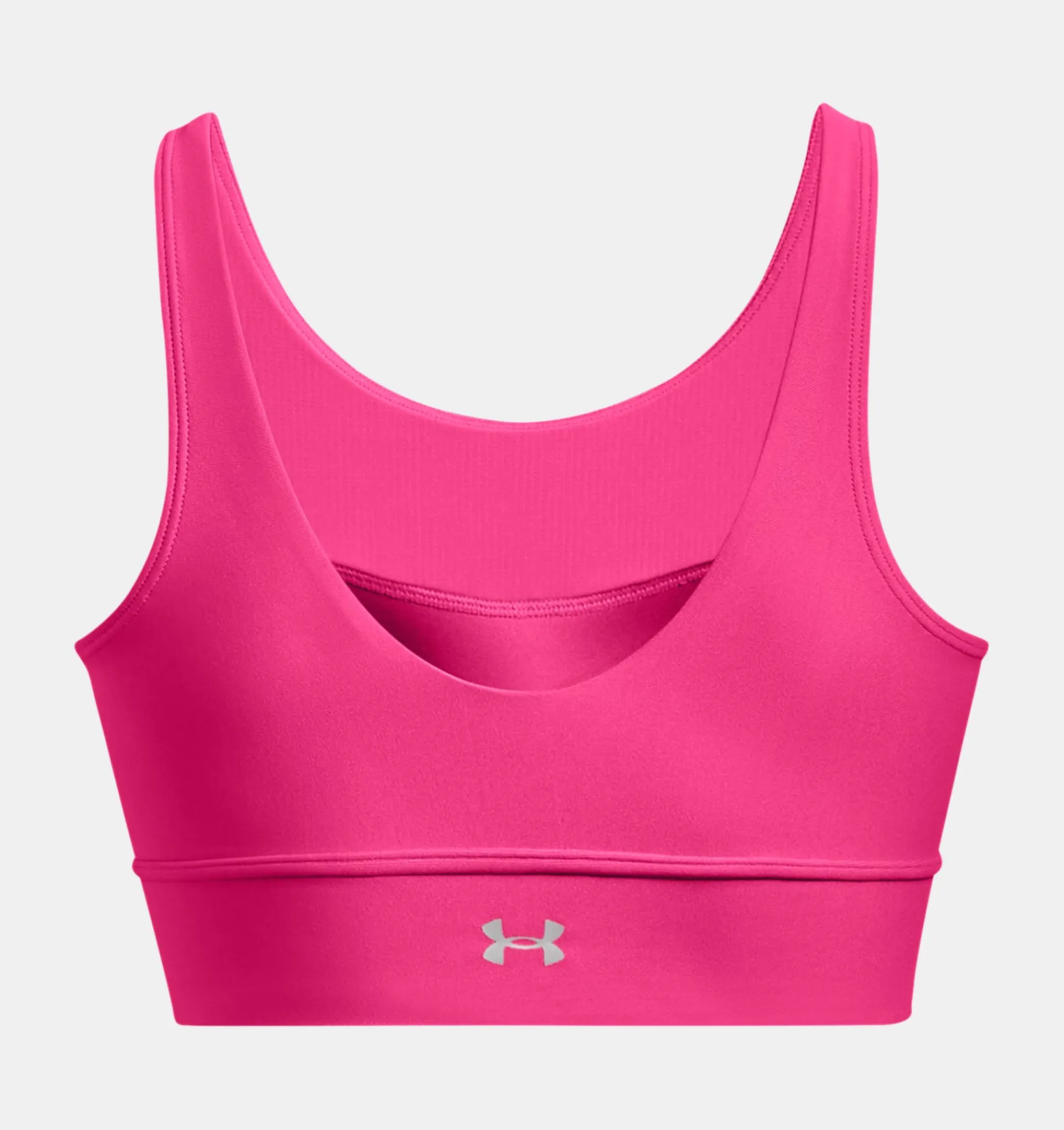 Cheap Under Armour Reggiseno Sportivo Ua Infinity Mid Pintuck Da Donna Bubble Gum / Metallic Silver - 634