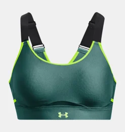 Flash Sale Under Armour Reggiseno Sportivo Ua Infinity High Crossover Da Donna Coastal Teal / Lime Surge - 722