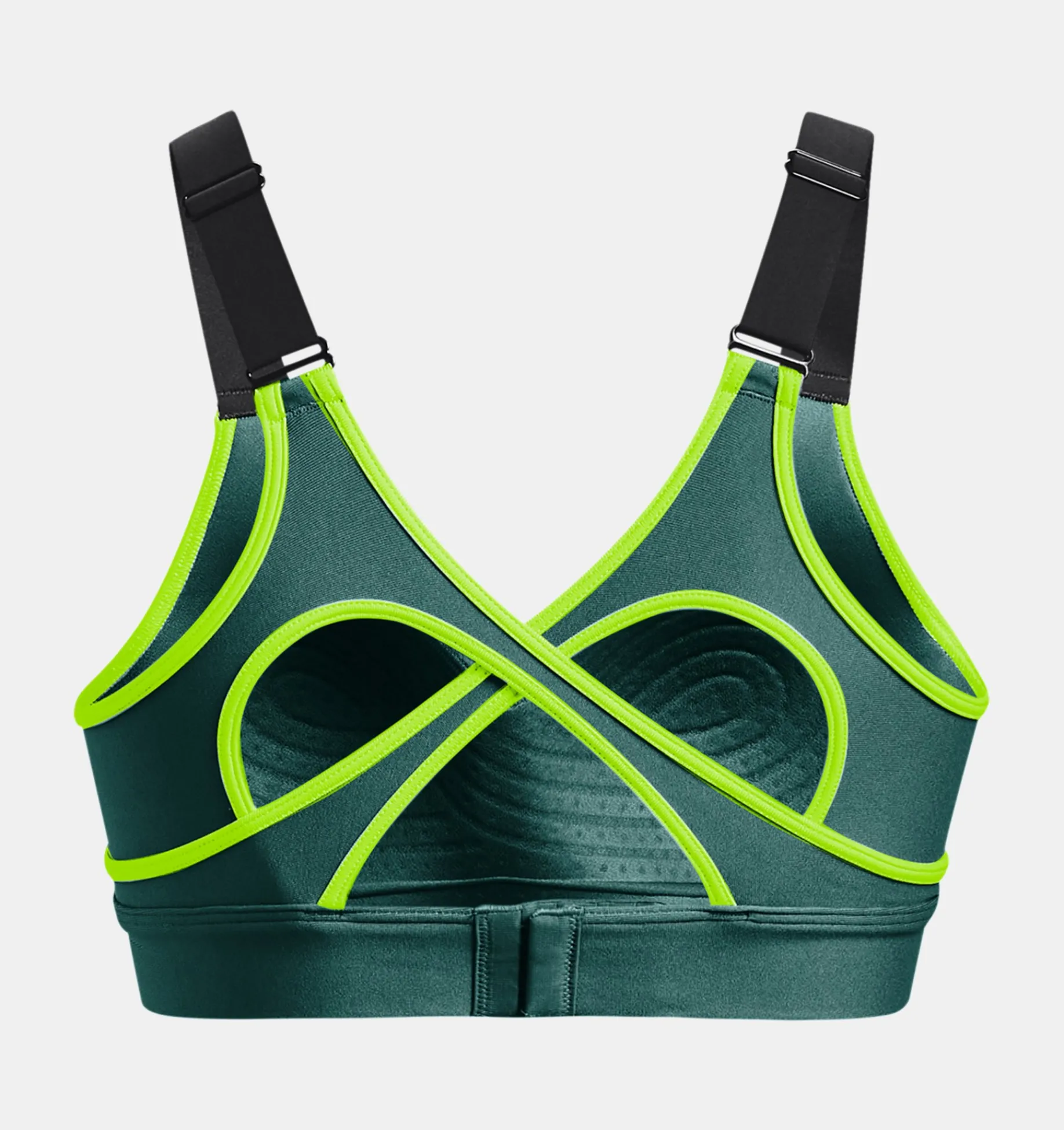 Flash Sale Under Armour Reggiseno Sportivo Ua Infinity High Crossover Da Donna Coastal Teal / Lime Surge - 722