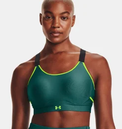 Flash Sale Under Armour Reggiseno Sportivo Ua Infinity High Crossover Da Donna Coastal Teal / Lime Surge - 722