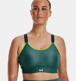 Flash Sale Under Armour Reggiseno Sportivo Ua Infinity High Crossover Da Donna Coastal Teal / Lime Surge - 722