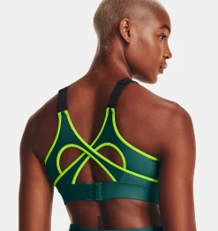 Flash Sale Under Armour Reggiseno Sportivo Ua Infinity High Crossover Da Donna Coastal Teal / Lime Surge - 722