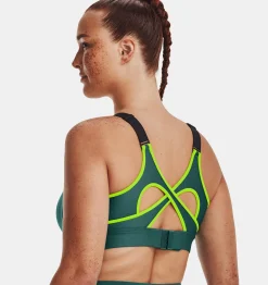 Flash Sale Under Armour Reggiseno Sportivo Ua Infinity High Crossover Da Donna Coastal Teal / Lime Surge - 722