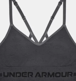 Clearance Under Armour Reggiseno Sportivo Ua Seamless Low Long Heather Da Donna Pitch Gray / Black - 012