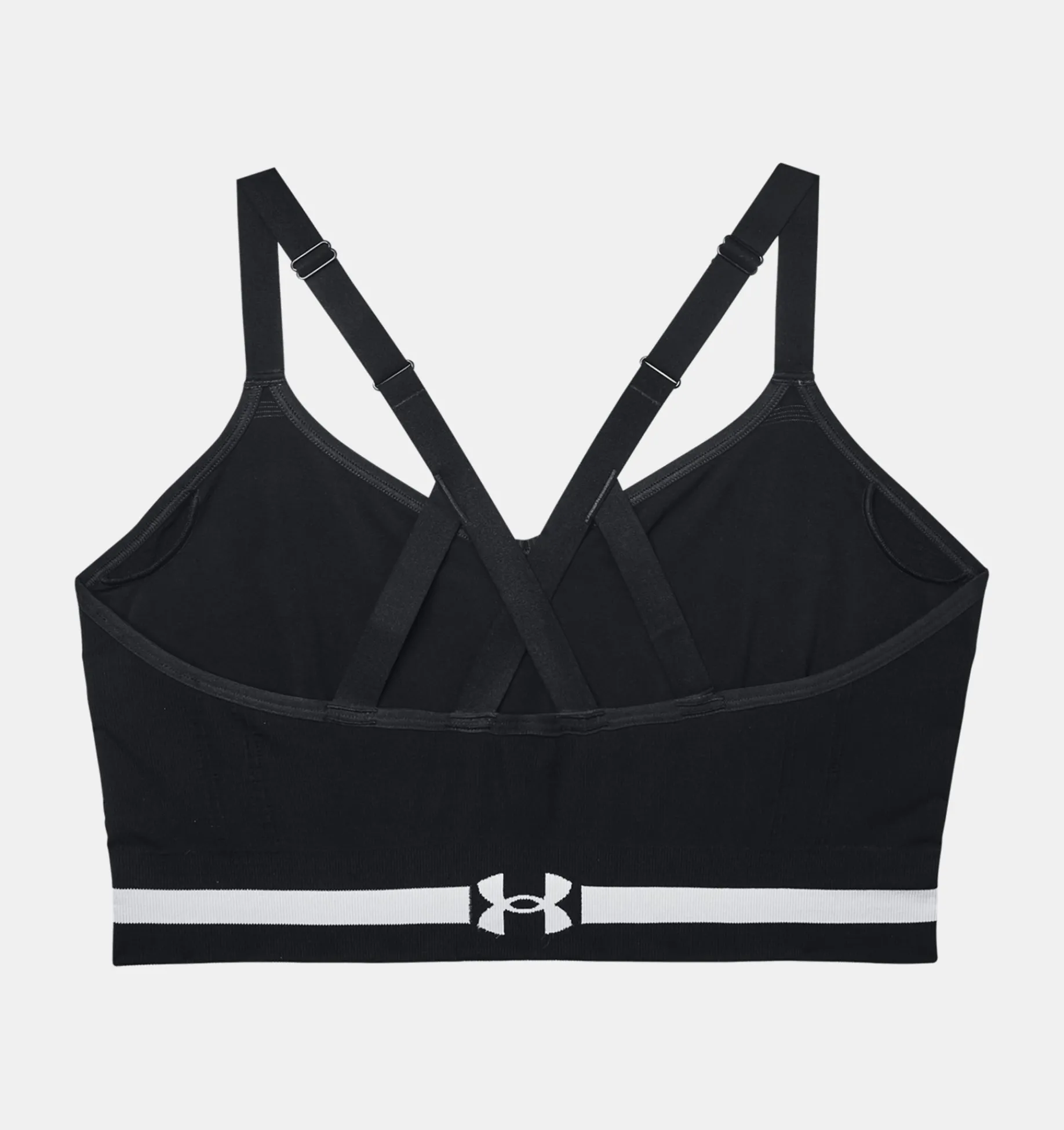 Best Sale Under Armour Reggiseno Sportivo Ua Seamless Low Long Da Donna Black / Halo Gray - 001