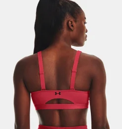 Shop Under Armour Reggiseno Sportivo Ua Smartform Evolution Mid Da Donna Chakra / Black - 638