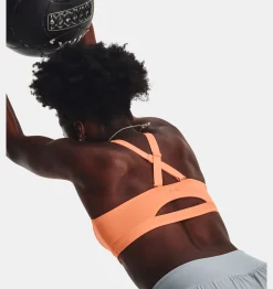 Sale Under Armour Reggiseno Sportivo Ua Smartform Evolution Mid Da Donna Mellow Orange - 868