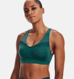 Discount Under Armour Reggiseno Sportivo Ua Smartform Evolution Mid Da Donna Coastal Teal - 722