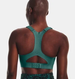 Store Under Armour Reggiseno Sportivo Ua Uplift High Da Donna Coastal Teal / Birdie Green - 722