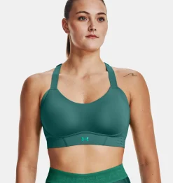 Store Under Armour Reggiseno Sportivo Ua Uplift High Da Donna Coastal Teal / Birdie Green - 722