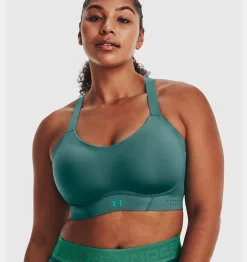 Store Under Armour Reggiseno Sportivo Ua Uplift High Da Donna Coastal Teal / Birdie Green - 722