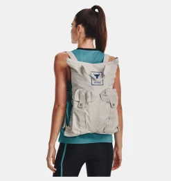New Under Armour Sacca Da Palestra Project Rock Gray Matter / Glacier Blue - 289