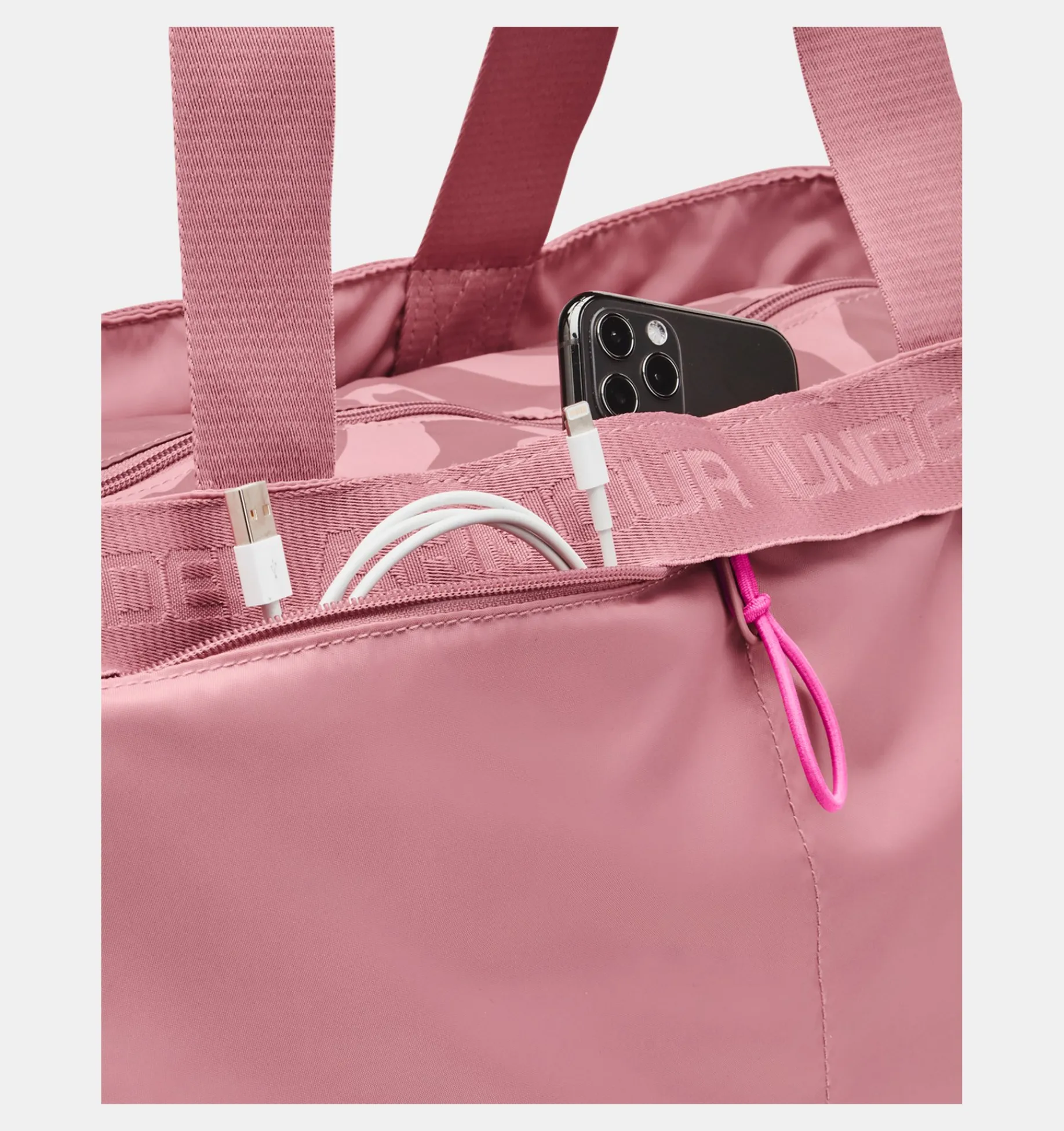 Cheap Under Armour Sacca Ua Essentials Signature Tote Da Donna Pink Elixir - 697