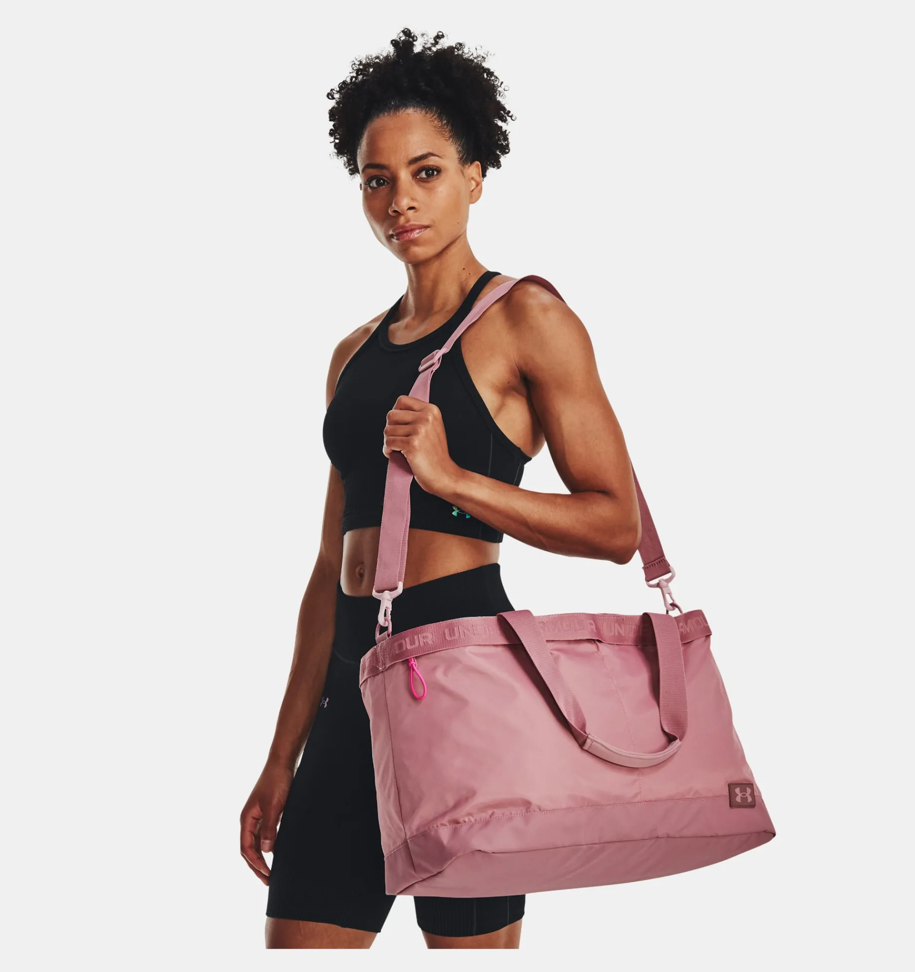Cheap Under Armour Sacca Ua Essentials Signature Tote Da Donna Pink Elixir - 697