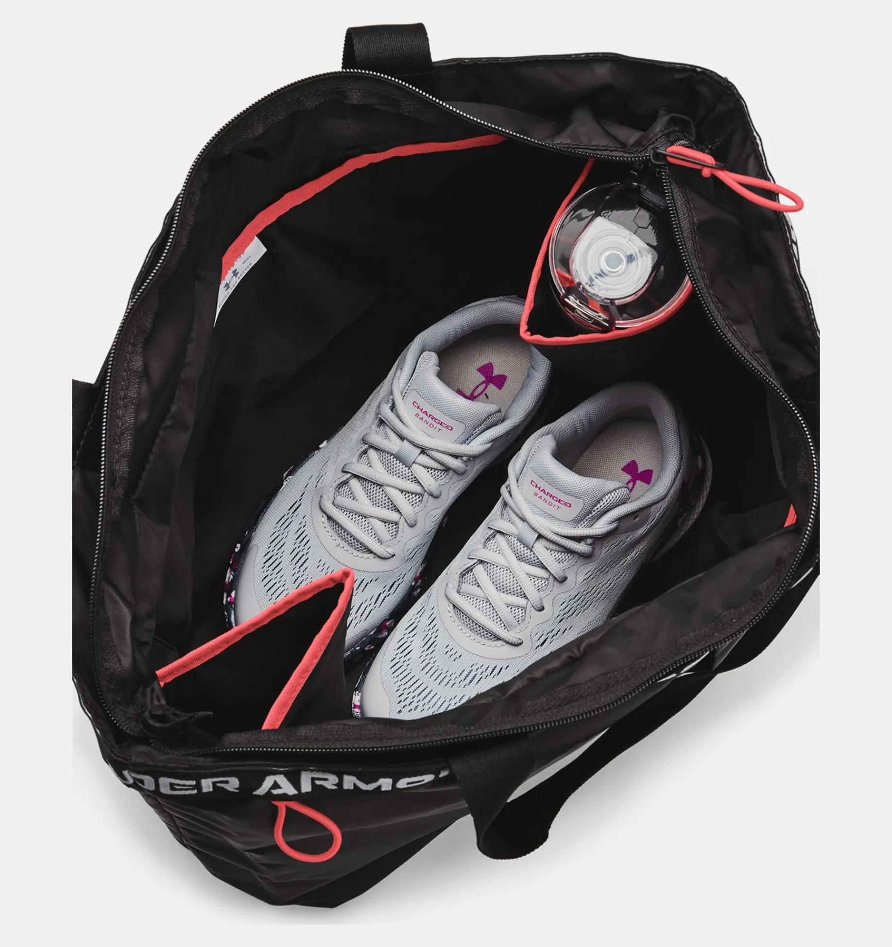 Cheap Under Armour Sacca Ua Essentials Tote Da Donna Black / Mod Gray - 001